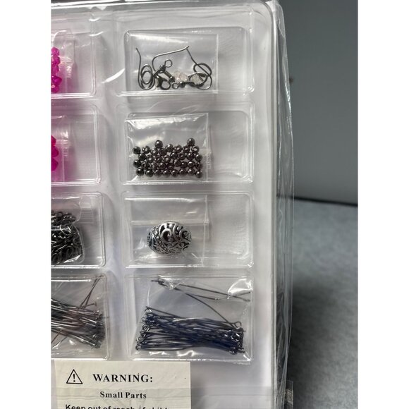 Annies Simply Beads Kit W/Romance Design & Pink Crystals For DIY Jewelry Making - Picture 6 of 7